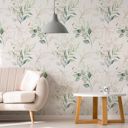 Eucalyptus - Watercolor Eucalyptus Leaf Wallpaper