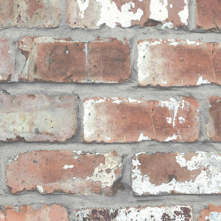 Real Red Brick Wallpaper