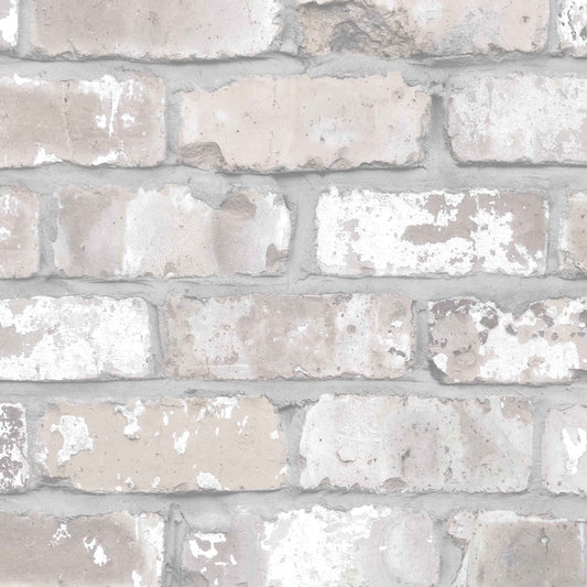 Exposed Brick Effect Wallpaper