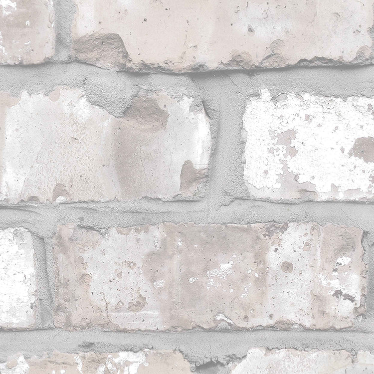 Exposed Brick Effect Wallpaper