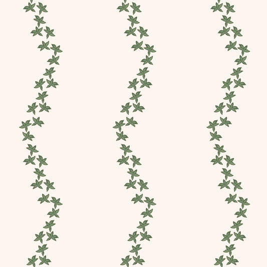 Guirlande Wallpaper - Green