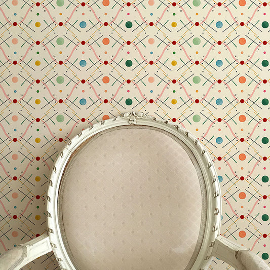Improvisation Number 1 Wallpaper - Pink