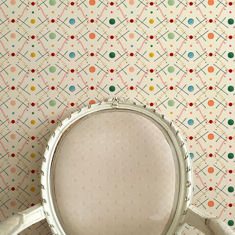 Improvisation Number 1 Wallpaper - Pink
