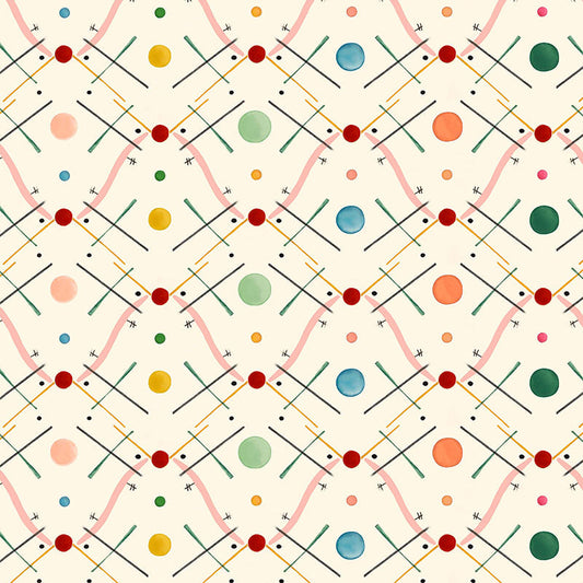 Improvisation Number 1 Wallpaper - Pink