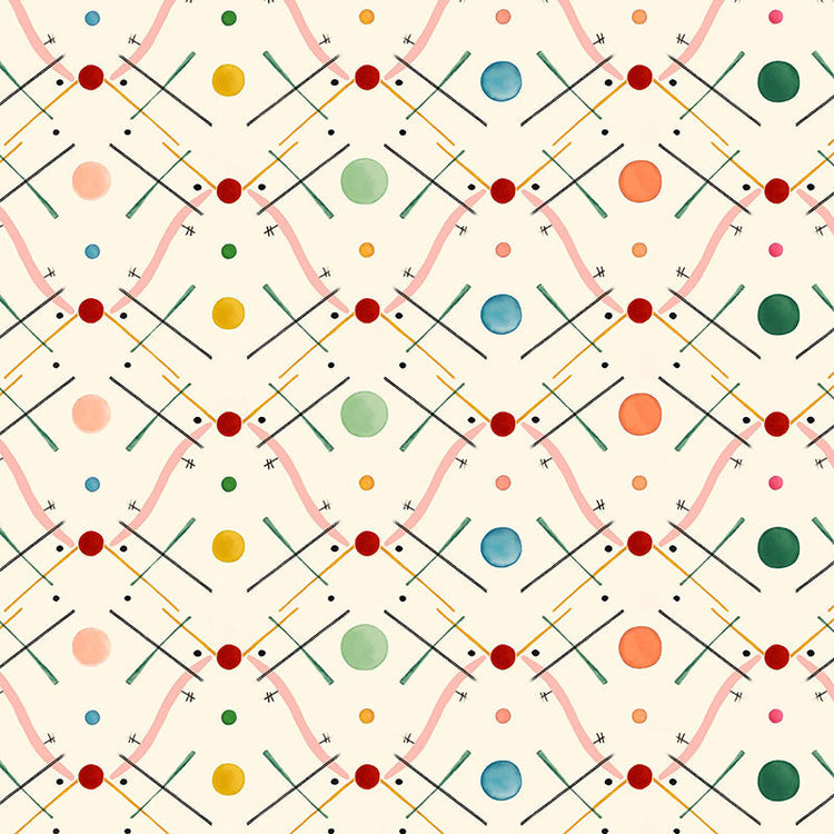 Improvisation Number 1 Wallpaper - Pink