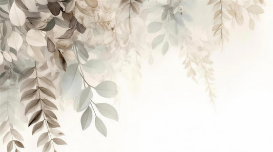 Light Leaf Wallpaper