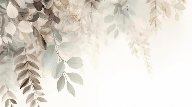 Light Leaf Wallpaper