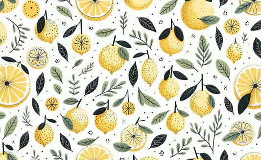 Lime Green Leaf Wallpaper
