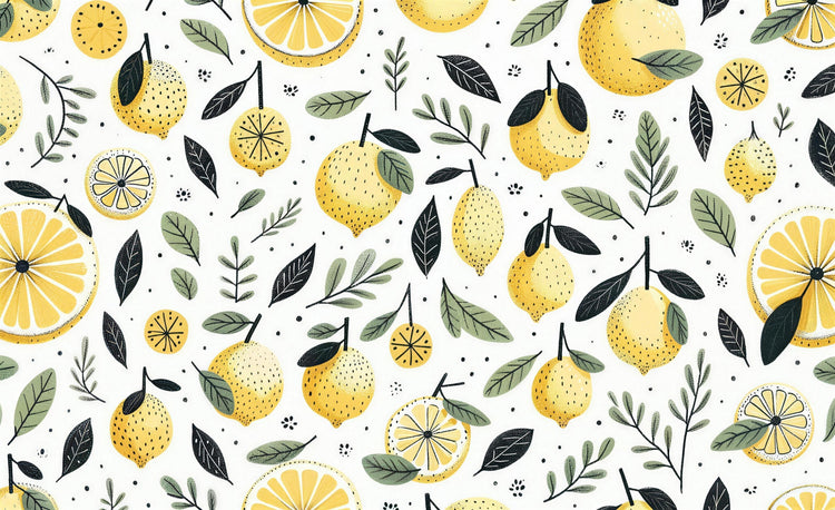 Lime Green Leaf Wallpaper